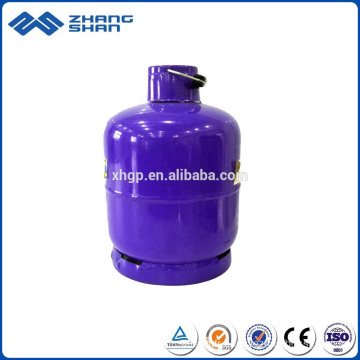 Cylindre de gaz GPL d&#39;oxygène en acier commercial à haute pression à la maison